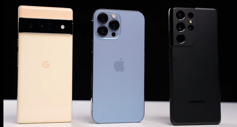 iPhone 13 Pro Max, Samsung Galaxy S21 Ultra и Google&nbsp;Pixel&nbsp;6 Pro сошлись в битве автономности. С большим отрывом победил смартфон Apple